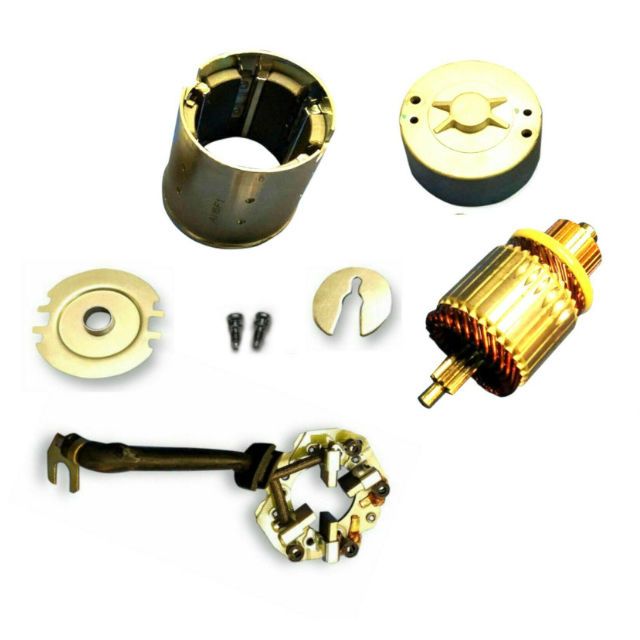 Starter Rebuild Kit Field Coil, Armature, Brush Holder for 8338809/09A