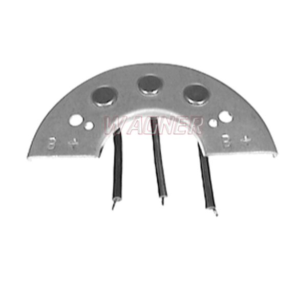 Positive Rectifier diode Plate for Bosch 1125715064, 1125715065, 1125715189, 1125715489, 9121080349, 9121080671 - 77201010