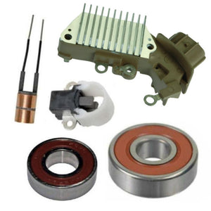 Alternator Kit; Regulator Brushes Bearings for 2004-2006 Scion xB 1.5L, 2004-2005 Toyota Echo 1.5L (102211-1950, -1951, -9070) - 11085RK