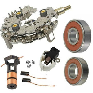 Alternator Kit; Rectifier Bearings Brushes Slipring 2001-2006 Durango Liberty Grand Cherokee 3.7L 4.7L