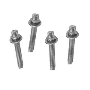 Alternator Bolt, QTY 4, M4 x 0.7 x 21mm L Torx Head Replacing Bosch 2008001508, Delco 1989650, Valeo A565321A - 96404041