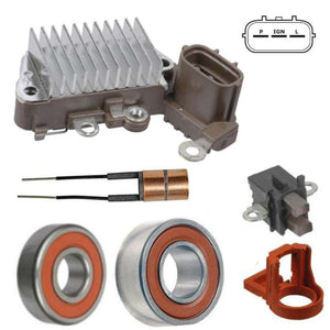 Alternator Rebuild Kit for Rigmaster Generator, New Holland Excavator E30B with 101211-2950, 101211-2951 - 12352RK