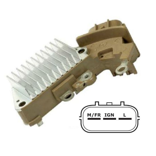Regulator for Denso 126000-3130, -3131, -3170, -3171