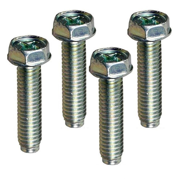 Alternator Bearing Retainer Screw (4 Pack) Bolt M4.5 x 0.75 x 18mm L, 7mm Hex Head with Philips - W115204