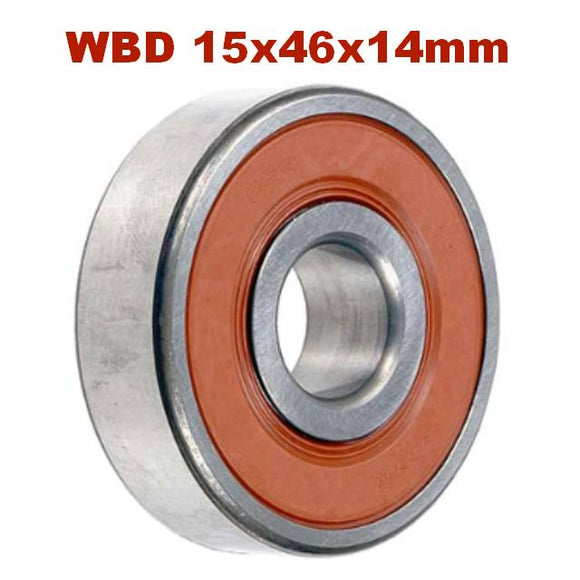 15 X 46 X 14 mm WBD Bearing for Denso Alternators - 54600