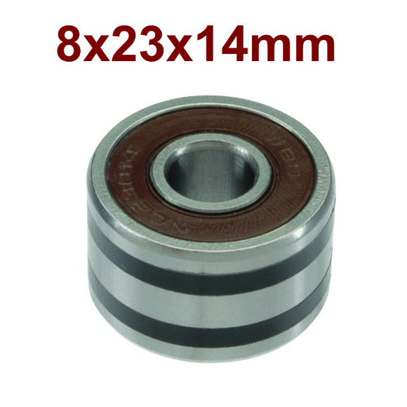 Alternator Bearing 8mm ID x 23mm OD x 14mm W (MITSUBISHI) - 52312