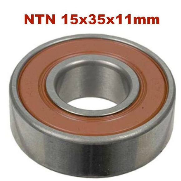NTN Bearing 6202-2RS Dimensions : 15mm ID x 35mm OD x 11mm W - 53500