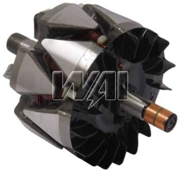 Alternator Armature Rotor for Delco DR44G with  15mm Shaft, 108mm OD Poles, 160mm OAL - 70405149