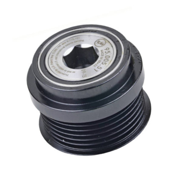 Pulley, 6 Groove Clutch for Denso 104210-4140, 104210-4410; GM 22727494, 22731358