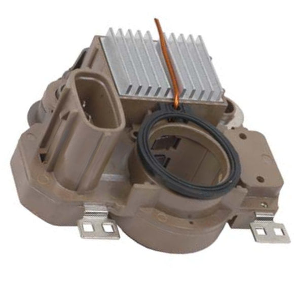 Alternator Voltage Regulator with Brushes Replacing Mitsubishi A866X42572 - 80033087