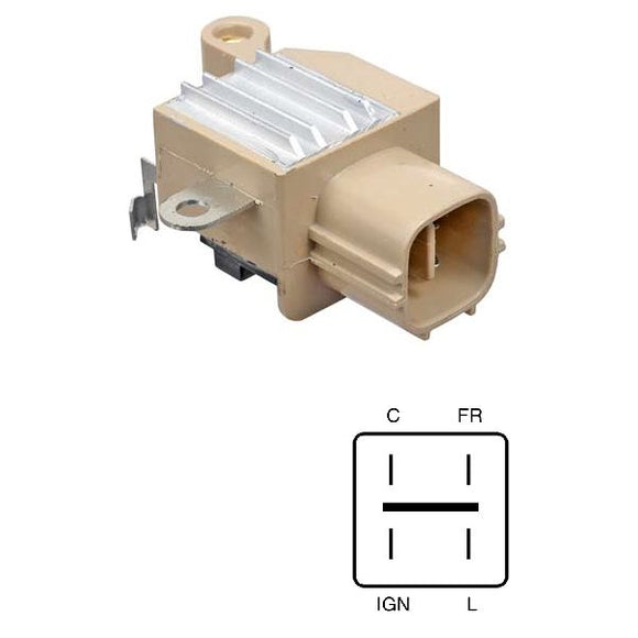 Voltage Regulator IG-C-L-FR for Denso Alternator - 80904458