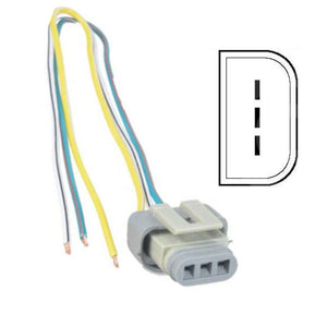 Alternator Plug Connector Pigtail 3 Wire for Ford 2G 3G 4G Alternators 