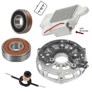 Alternator Rebuild Kit for 2002-2005 Ford Taurus Sable DOHC Vin 'S' Regulator Brushes Bearings Diodes Slipring - 8442RK