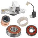 Alternator Rebuild Kit: Regulator, Brushes, Bearings for 115 Amp for 1985-95 Porsche 928, 1985-1991 Porsche 944, 1992-1995 Porsche 968 (Bosch 0120468001, 002, 003, 004, 005, 006) - 14956RK