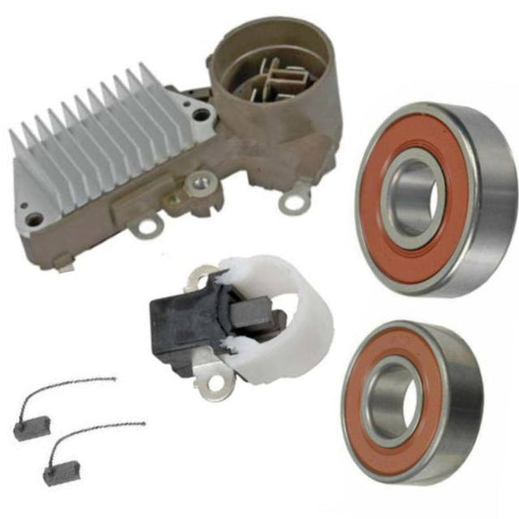 Alternator Rebuild Kit for 1994-1997 Honda Accord Odyssey 2.2L; Voltage Regulator Brushes Bearings - 13538RK