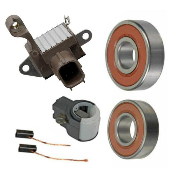 Alternator Rebuild Kit For 2007-2011 Altima Sentra 2.5L – Regulator, Brushes, Bearings (Valeo Style)