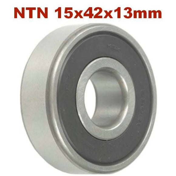 Alternator Bearing NTN 15x42x13mm Ref# 6302-2RS 
