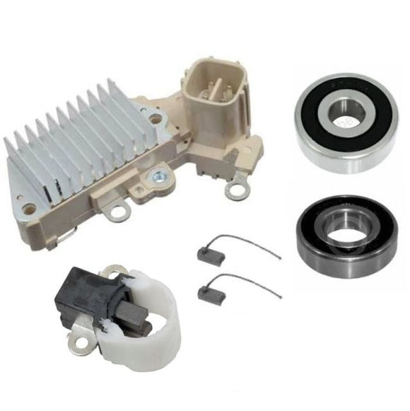 Alternator Kit; Regulator Brushes Bearings 80 Amp 1998-2002 Honda Accord 2.3L, 1998-1999 Acura CL 2.3L (101211-9990, 102211-1010) - 13767RK