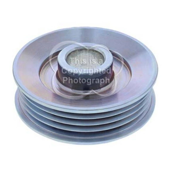 Alternator Pulley, 4 Groove Serpentine for Mitsubishi 17mm BORE, 62mm OD, 23.5mm W - W055120