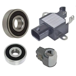 Alternator Rebuild Kit for 2014-2016 Buick Regal 2.0L, 2013-2016 Malibu 2.0L 2.5L 2015-2016 Colorado Canyon 2.5L with 150Amp 104210-1960, -1961, -1962 Regulator, Brushes, & Bearings - 11682RK