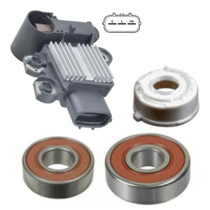 Alternator Rebuild Kit for 2017-2019 Elantra 1.6L 2015-2018 Hyundai Sonata 1.6L, 2016-2018 Tuscon 1.6L ...more, Regulator Brushes Bearings - 21153RK