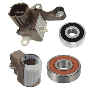 Alternator Rebuild Kit for 2012-2016 Kia Sedona, 2013-2018 Santa Fe 3.3L, &more with Denso Alternator #104210-2870, 104210-1800: Regulator Brushes Bearing Kit - 11686RK