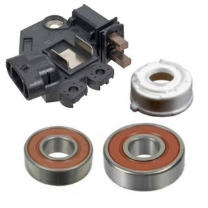 Alternator Rebuild Kit for 2008-10 Cobalt Malibu G5 Aura Sky, Vue 2.2L 2.4L,, Voltage Regulator with Brushes and Bearings - 11265RK