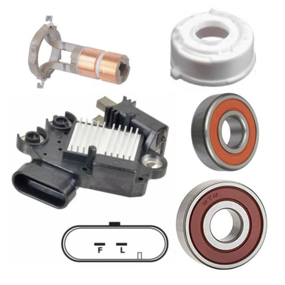 Alternator Rebuild Kit for 2008-2010 Chevrolet Cobalt 2.0L Turbo Regulator Brushes Bearings Slipring - 11356RK