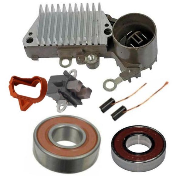 Alternator Repair Kit 1985-1991 Toyota Pickup 4Runner 2.4L 70 Amp Regulator, Brushes, Bearings - 14668RK