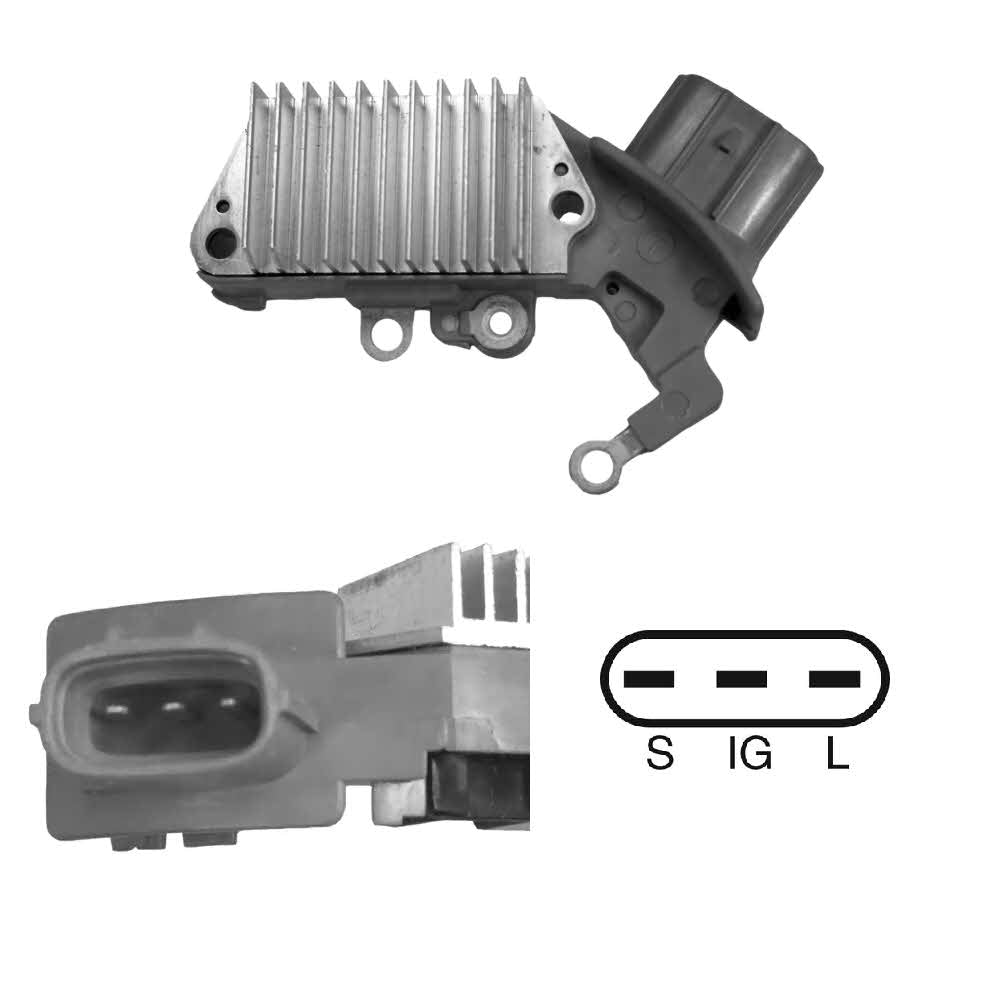 Regulator Replacing Denso 126000-1810, 126000-1850, 126000-1870