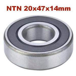 Bearing, 6204-2RS, Double Sealed, 20mm ID, 47mm OD, 14mm W - 54705