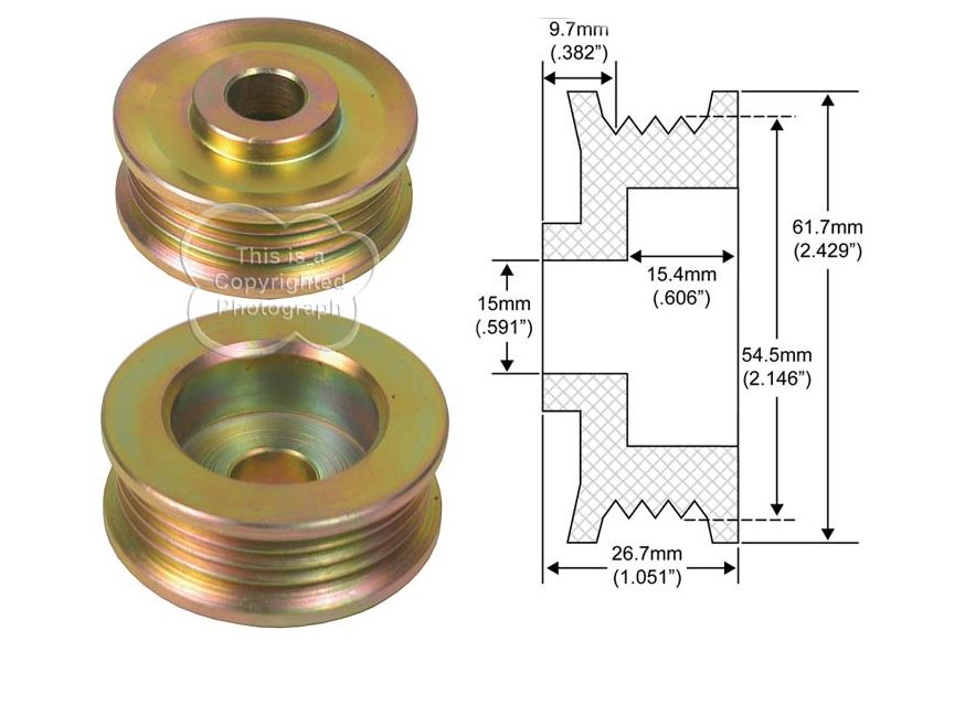 4 groove pulley hotsell