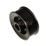 Alternator Pulley, POLISHED OR BLACK COATED, 6 Groove, 65mm, for Ford 3G, For GP667, GP668, GP680, GP683, GP685 - 79502257