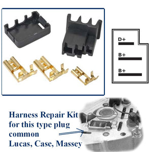 Harness Repair Kit Bosch IR/EF; Lucas 15ACR, 16ACR, 17ACR, 18ACR Series Alternators -9880100A