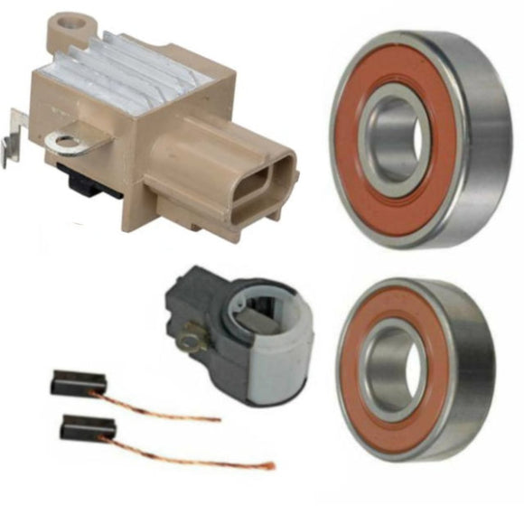 Alternator Rebuilt Kit; Voltage Regulator, Bearings, Brushes for 2009-2010 Ford Mustang V6 4.0L  
