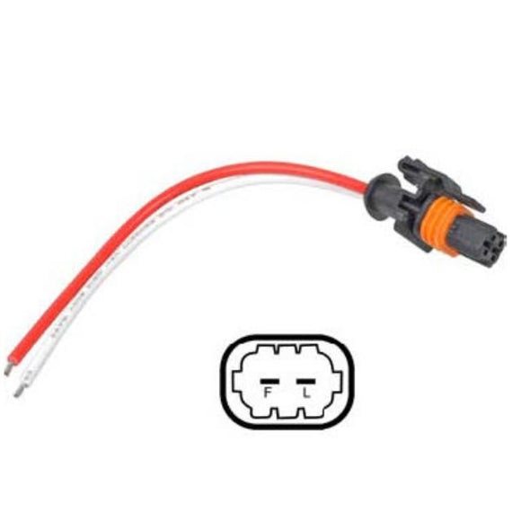 Pigtail Connector, Harness Repair Alternator Repair Plug for GM RVC Alternators - 9801346