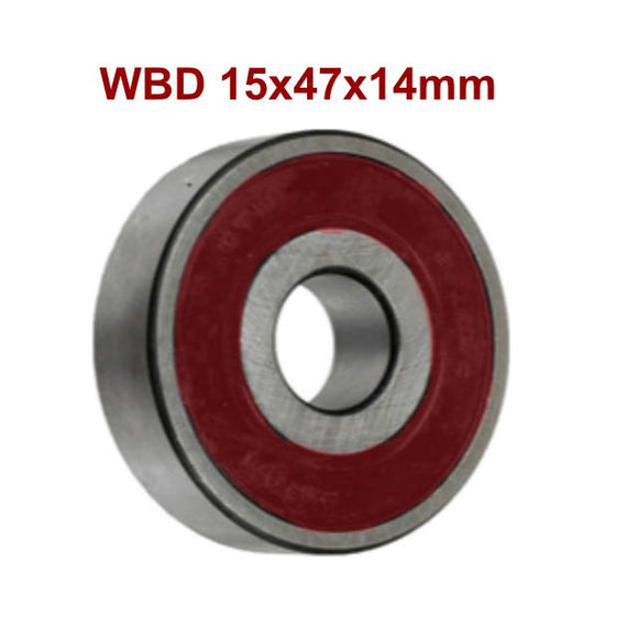 WBD Bearing 15x47x14mm for Mitsubishi Alternator Bearing - 54712