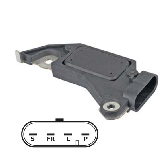 Voltage Regulator for 2000 Cadillac Seville DeVille Replacing Delco 19009736, 19009751, 19009733, 9751 - 80406287
