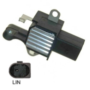 Voltage Regulator for Denso on BMW Mini LIN Terminal Replacing 126600-7740, 7740 - 80904618