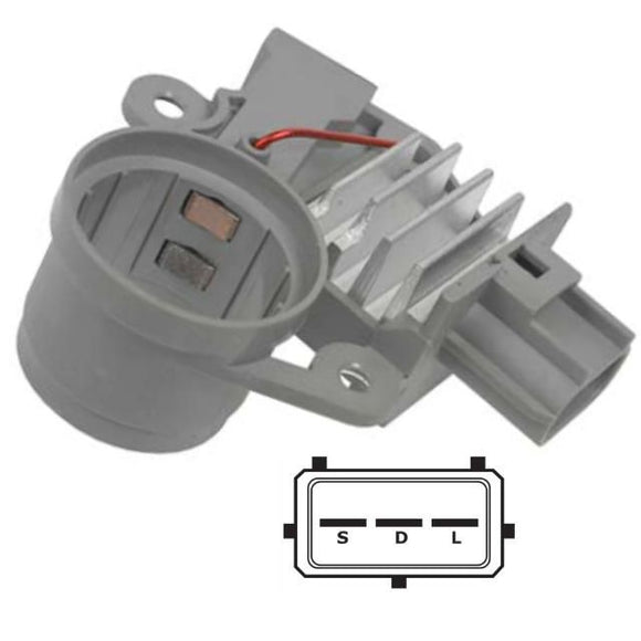 Lichtmaschinenregler - Voltage Regulator Ford 58-62 - ASP