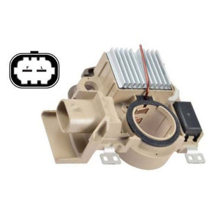Voltage Regulator with Brushes for 2005-2006 GTO, FR-L Terminals  - 80033102